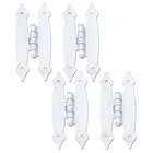 Tulead H-shape Hinges Flush Mount Furniture Cabinet Door WHITE-4PCS New. Price: $17.99.