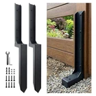 2-PACK Fence Post Repair Kit Heavy Duty Steel Ground Spikes, Quick & Easy Fix New. Price: $63.98.