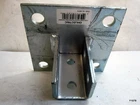 Ohlectric Strut Post Base Single Channel 1-5/8 Side Orientation 6X6 Inch Open. Price: $22.00.