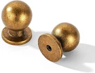 Khtumeware 10 Pack Inch (25MM) Diameter Round Solid Vintage Antique Brass Fini New. Price: $31.75.