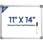 11"X14" Double-sided Small White Board Dry Erase Aluminum Frame New. Price: $11.89.