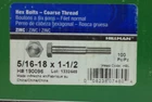 Qty 98 Hillman Hex Bolts Coarse Thread 5/16-18 1-1/2 190096 Free Shipping New. Price: $20.18.