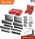 High-torque 3/8" Drive Master Hex Bit Socket Set 84 Pieces For Professionals New. Price: $160.99.