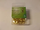 Lot Of 100 Hillman Brass Finish Picture Hangers 42083 20LB, 50 Piece X New. Price: $14.99.