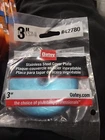 Oatey 3-IN Stainless Steel Round Cover Plate 42780 Cleanout Plug New. Price: $7.99.