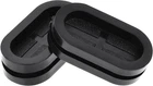 Uxcell Rubber Grommet Oval Double-sided Mount Size 27 13 For Wire New. Price: $15.63.