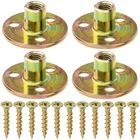 Hinzic 8 Sets Furniture Leg Mounting Plates Attachment Industrial Strength New. Price: $22.97.