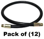 (12) Ea Apache 98398241 3/8" X 60" 4000PSI 100R2AT Universal Hydraulic Hoses New. Price: $208.97.