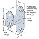 Simpson Strong-tie BCS2-2/4Z 2-2X4 Post Cap Max Coated New. Price: $14.49.
