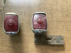 Pair Of Vintage Guidex Stopray Red Brake Lights W/bezel Hot Rat Rod Project. Price: $49.00.