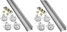 National N343-061 48" Bypass Sliding Door Hardware Kit Pack Of 2 New. Price: $92.93.