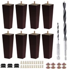 Txcucc Sofa Legs Square Bed Feet 6 Inch Wood Replacement For Furniture Set New. Price: $66.14.