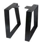 Alxeh 14 Inch Trapezoid Table Legs Black, Diy Furniture Metal For Coffee... New. Price: $49.49.