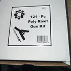 Pro Tools Direct 58033 - 121PC. Poly Rivet Kit New. Price: $45.00.