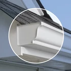 Amerimax 27205 White Aluminum Left End Cap In. (pack Of 15) New. Price: $35.96.