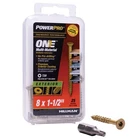 Hillman 116788 Steel Flat Head Multi-material Screw #8 X 1-1/2 In. (pack Of 5). Price: $21.41.