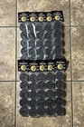 DECK2WALL Spacer Polypropylene 2-1/2" Diameter 5/8" Thick Black ( 100 Pack ) New. Price: $129.99.