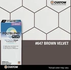 Polyblend Plus - Unsanded Grout #647 Brown Velvet Just Add Water 10LBS !!! New. Price: $23.50.