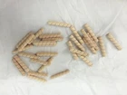 30PK Wood Shelf Pegs For Cabinets Open. Price: $6.25.