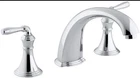 Kohler K-T398-4-CP Devonshire 2-HANDLE Deck Rim-mount Roman Tub Faucet Open. Price: $237.50.