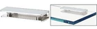Crl FA11CH Polished Chrome Rectangular Interior Shower Shelf Clamp New. Price: $25.59.