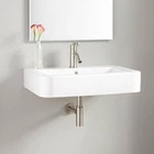 Scala Pro Vessel Sink - 650*500 Single Faucet Hole White Open. Price: $99.00.
