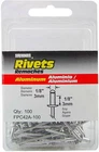 100-PACK Short Aluminum Rivets New. Price: $24.70.