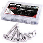 Hilitchi 410 Stainless Steel #10 Wafer Head, Silver Tone New. Price: $27.99.