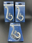 Lot Of National Hardware Heavy Duty Garment Hook Satin Nickel V167 N331-082 New. Price: $23.99.