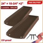 Downspout Splash Block, 24" Rain Gutter Extensions - Pack Extender New. Price: $34.18.