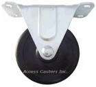 2PUSRR 2" X 15/16" Rigid Plate Caster, Soft Rubber Wheel, 90 Lbs, 9481 New. Price: $5.06.