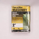 Hillman Steel Fluted Masonry Nails 9 Gauge 2" Lb 461402 Open. Price: $10.19.