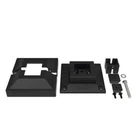 Barrette Outdoor Living 2 Black Aluminum Surface Mount Fence Post Metal New. Price: $49.74.