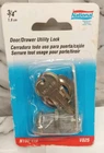 National Hardware Door/drawer Utility Lock (N192-476) New. Price: $7.25.
