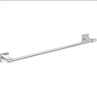Franklin Brass Maxted (1-PACK) 24" Towel Rack For Bathroom, Polished Chrome Open. Price: $29.00.