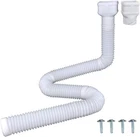 7FT Long Gutter Downspout Extensions, 3 Extender 1-PACK, White New. Price: $30.05.