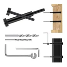 Helffer 10 Pairs Black Invisible Cable Railing KIT,1/8" T316 1/8", New. Price: $40.57.