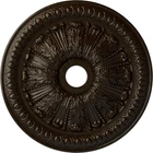Ekena Millwork CM27TOBZS Tomango Egg & Dart Ceiling Medallion, 7/8"OD X 3 New. Price: $122.20.