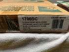 Centoco 1700SC- Elongated Closed Front Toilet Seat W/safety In Crane White. Price: $15.00.