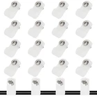 50 Pcs 1/3-INCH White Nylon R-type Cable Clip Wire Clamp With Stainless Screws New. Price: $14.58.