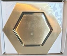 Serenity BCS.502.88 Brushed Gold Hexagonal Shower Drain Trim (5 , Brass) New. Price: $180.00.