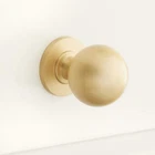 Signature Hardware 444217 Rodino 1-1/4" Round Cabinet Knob Satin Brass Open. Price: $17.10.