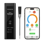 Digital Meat Thermometer, Wireless Bluetooth And Instant Read Bbq Thermometer... New. Price: $69.73.