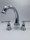 Kohler Kelston T13494-4-CP Deck Mount Bath Faucet Trim Chrome Nob Open. Price: $150.00.
