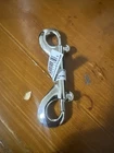 Campbell Chain 3/8" X 4" Nickel-plated Zinc Double Ended Bolt Snap T7615302 New. Price: $9.00.