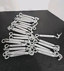 (25)NATIONAL Hardware N221-887 Zinc-plated Hook & Eye Turnbuckle 3/8 X 10-1/2 New. Price: $75.00.