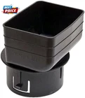 3"X4"X4" Downspout Drainage Adapter For Inch To Round New. Price: $21.16.