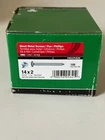 Nib Hillman Pan Phillips Zinc Screws 14" X 2" 100 Count New. Price: $12.99.
