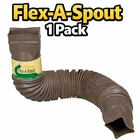 Amerimax Downspout Extension 55 Brown Flex 85019 Gutter Drain New. Price: $14.00.