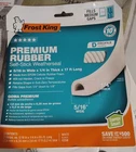 Frost King V25WA White Epdm Rubber Foam Weather Seal 1/4 Thick In. X 17 Ft. New. Price: $12.59.